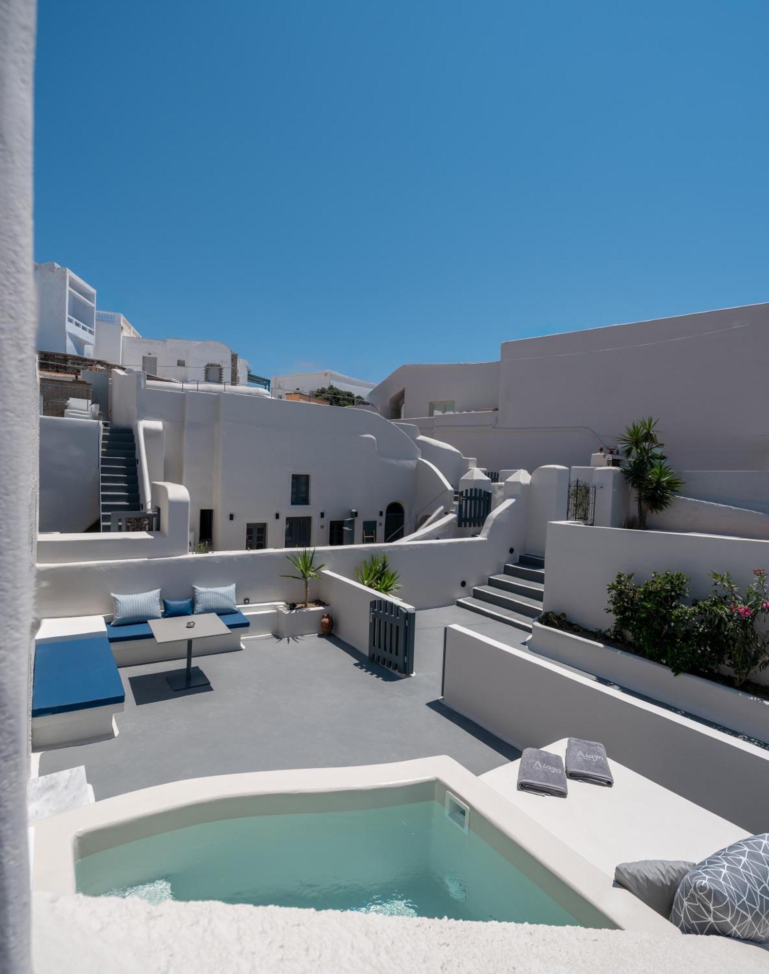 Alaya Suites Pyrgos Kallistis Bagian luar foto